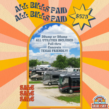 covered rv site in waco sale